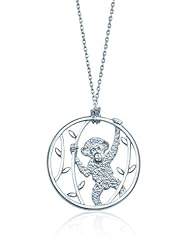 Alex Woo "Chimpanzee" Pendant Necklace