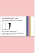 Moleskine Volant Notebook Plain, Pink Large: Set of 2