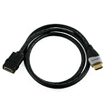 Cablesson� 1m / 1 Meters HDMI Extension Cable Male to Female HDMI - 24k Gold Plated - upto 2160p - v1.4 - Audio & Video - Full HD - Male to Femaleby Cablesson
