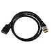 Cablesson® 0.2m / 0.2 Meters HDMI Extension Cable Male to Female HDMI - 24k Gold Plated - upto 2160