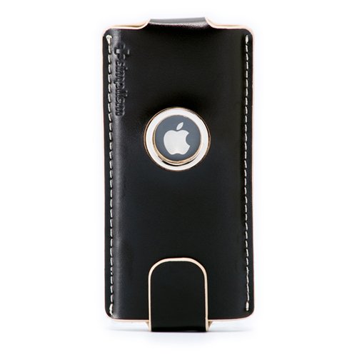 Simplism Simple Style for iPod nano (4th) [iPod nano(4th)用シンプルレザーケース(チョコレートブラック)本革]TR-LCSMNN4-CB