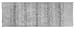 Garland Rug Essence Runner Nylon Washable Rug, 22-Inch by 60-Inch, Platinum Gray