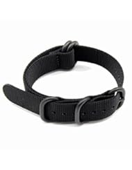 Beauty: Voberry? Luxury Nylon Strap 5 Ring Watch Replacement Band For Garmin Fenix 3 (Black) - Voberry?