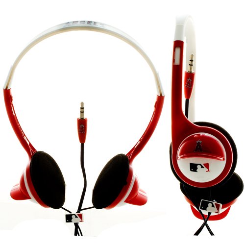 NEMO DIGITAL MLF10117LAA MLB Batting Helmet Overhead Headphones Los Angeles Angels Style
