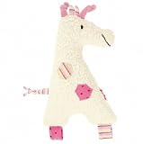 Organic Giraffe Grabbing Toy White