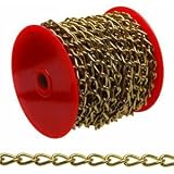 Cooper Group/ Campbell #0712017 49' Brass PLT Twist Chain