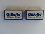 10 Gillette Silver Blue Double Edge R...