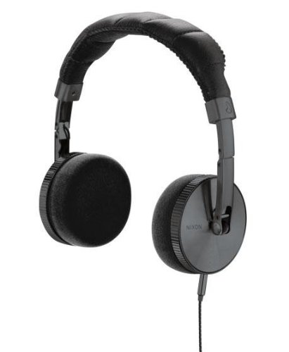 Nixon Nomadic Headphones Gunmetal, One Size Nixon Nomadic Headphones Gunmetal, One Size