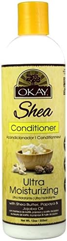 Okay Shea Ultra Moisturizing Conditioner 12 oz. (Pack of 3)
