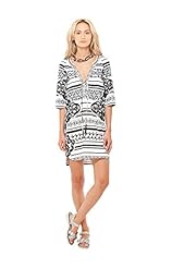 Beaded Lace-Up Belted Crepe  Dress