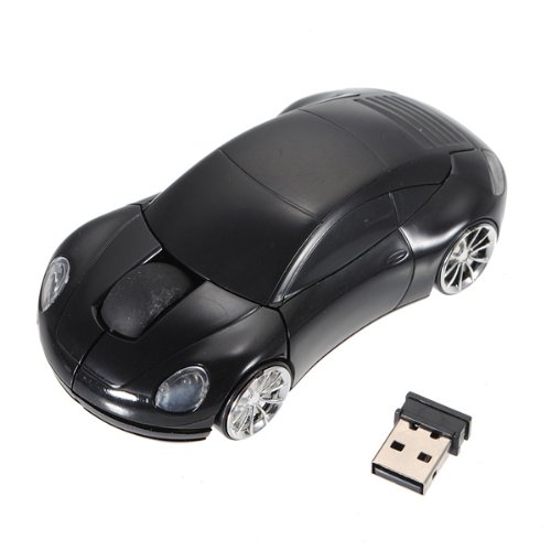 2.4GHz Slim Mini Wireless Optical Wheel Mouse USB 2.0 Receiver For PC Laptop Red