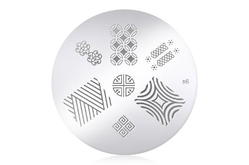Konad Stamping Lack Schablonen-Image Plate-Freie Auswahl aus &uuml;ber 90 Schablonen-s6 Preisvergleich