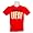 KractIce *UFA* Fine Jersey Vintage T-Shirt (Red) Size Small