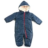 (ファンファン) FUN fun カバーオール ロンパース ジャンプスーツ ベビー キッズ レッド ネイビー 男女共用 90cm