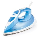 Kitchen & Housewares : Morphy Richards ComfiGrip 40708 Steam Iron Blue/Aqua/White with Permanent Anti-scale 2400w