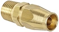 Coilhose Pneumatics PRM0404 Reusable Replacement Fitting For 1/4-Inch ID Hose, 1/4-Inch MPT Rigid
