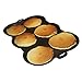 The Wonder Griddle Non-stick griddle pan for double-burner stovetop, oven, or grill | Great for grilling, tailgating, and camping | Round molds for pancakes, eggs, hamburgers, and tortillas.