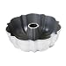 Focus Foodservice Commercial Bakeware 6-Cup Non-Stick Cast Aluminum Fluted Cake Pan