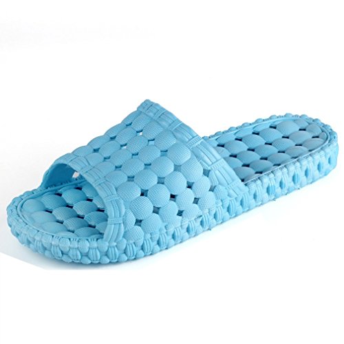 SAMSAY Unisex Indoor Bathroom Shower Slipper Non Slip Bubble Massage Shoes