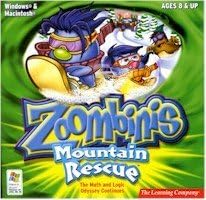New Learning Company Zoombinis Mountain Rescue Algebraic Thinking Data Analysis Graphing Mapping by Zoombinis
