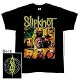 Slipknot 'Group Square' 2-sided black t-shirt