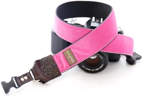 Mimi Green 'Zoe' Velvet DSLR Camera Strap