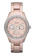Fossil - Stella Boyfriend Aluminum Watch - Blush ES2975