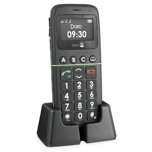 Comparer DORO PHONEEASY 338 NOIR   