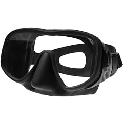 Aquaspeed Tauchermaske Schnorchelmaske Taucherbrille, Silikon + 4mm Sicherheitsglas, faltbar, Profiqualit�t (Amati)