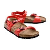 Birkenstock Tanega Glimmer Heart Red by