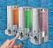 New Aviva Triple Bathroom Shower Dispenser Chrome
