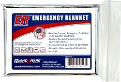 Emergency Thermal Blankets (4 Pack)