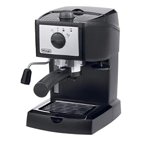 Delonghi EC152 Pump Espresso & Cappuccino Coffee Maker Black