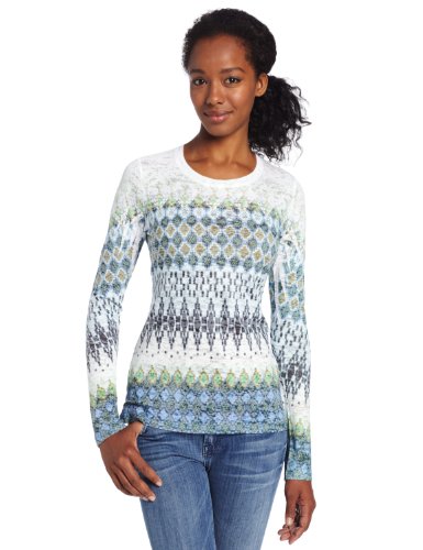 prAna Women's Adilyn Top, Steel Blue, Small On Sale