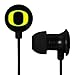 AudioSpice NCAA Oregon Ducks Scorch Earbuds with Bud Bag