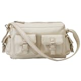 Pearl White Faux Leather Purse