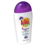 Nature's Gate Kid's Block Sunscreen Lotion, Giggleberry Scent, SPF 30, 4-Ounce Tubes (Pack of 3)