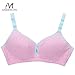 Anmengte Womens Seamless Push Up Nursing Bra Comfort Sleep Maternity Bralette