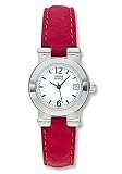 Movado Women's Vizio Red Leather Watch #1605505
