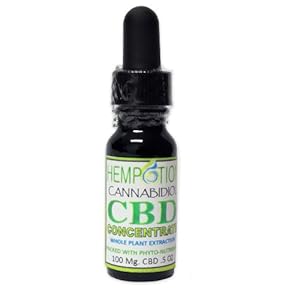 Hempotion - Hemp Oil 100mg Cannabidiol CBD Drops ~ 1/2 OZ ~ (Original Flavor)