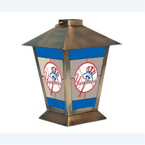 New York Yankees MLB Glass & Metal Candle Lantern (11)