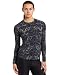 Skirt Sports Women's Sweetest Ever Long Sleeve ,Vintage Blue Cover Girl Print,Small