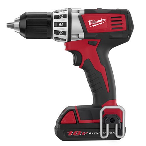 Milwaukee 2601-22 18-Volt Li-ion Compact Drill Kit