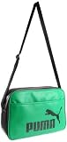 Puma Campus Reporter Messenger Bag, Jelly Bean/Black/Black, One Size