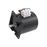 uxcell コンデンサWギアモーター 220VAC 50/60Hz 60mm径 1個入り