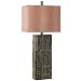 Kenroy Home 30894SL Slateworks Ripple Table Lamp in Slate