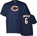 Jay Cutler Reebok Name and Number Chicago Bears T-Shirt - Medium