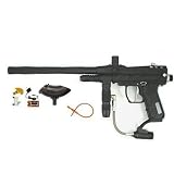 Paintball Gun Kingman Spyder Custom Painted Pilot ACS Refurbished Black Marker