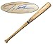 Rawlings Big Stick Bat signed by Texas Rangers Josh Hamilton