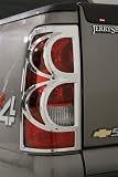 Wade 15009 Chrome Tail Light Cover for 03-06 Chevy Silverado, GMC Sierra